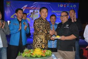 Hadiri Milad, Mad Romli Apresiasi Kinerja DPD KNPI Kabupaten Tangerang