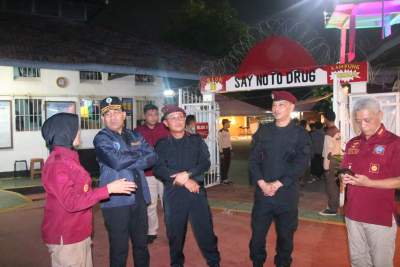 Tingkatkan Pengawasan, Satopspatnal Kanwil Kumham Banten Gelar Sidak Gabungan