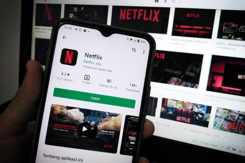Ilustrasi Netflix. (Aip/Detak)