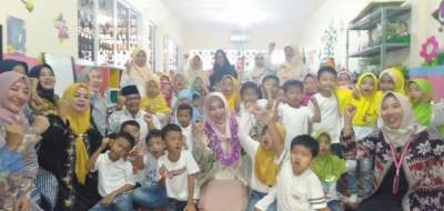 Bunda Paud Kota Tangerang, Kunjungi TK El Rahman Cipadu Jaya