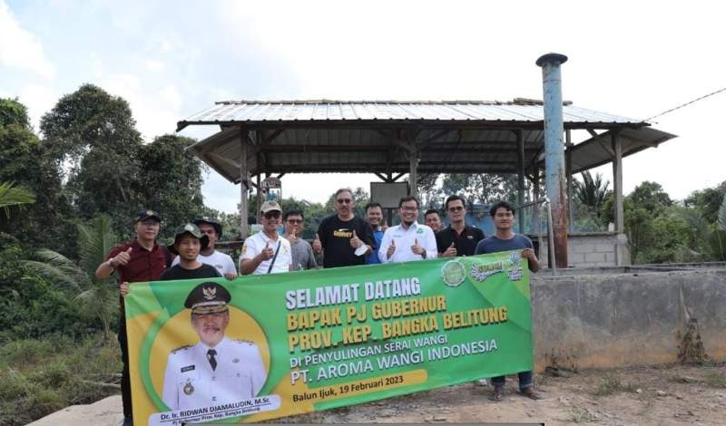 Inilah Pemuda-pemuda Babel Yang Menggali Potensi Ekspor dari Tanaman Serai