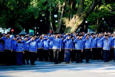 Ilustrasi pegawai PNS.