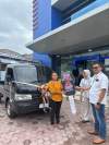 BRI BO Tanjungbalai Serahkan Grand Prize Mobil Suzuki Carry FD Kpada Pemenang PHS