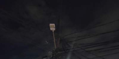 Penerangan Jalan Umum (PJU) di Jalan Raya WR Supratman. (DB/Rafi)