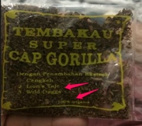 Tembakau Gorila Belum Diatur Hukum