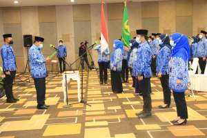 Sekda Kukuhkan Dewan Pengurus Unit Korpri Kabupaten Tangerang