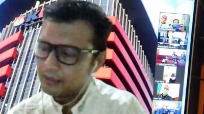 Zoom Meting Bareng Wartawan, KPK Minta Pemda Transparan Soal Informasi Covid 19