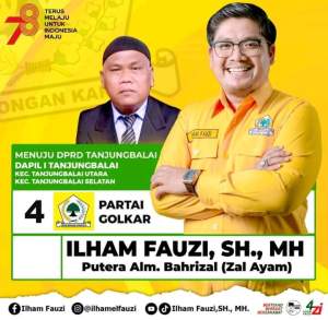 Sosok Peduli dengan Masyarakat, Ilham Fauzi Maju Calon Legislatif