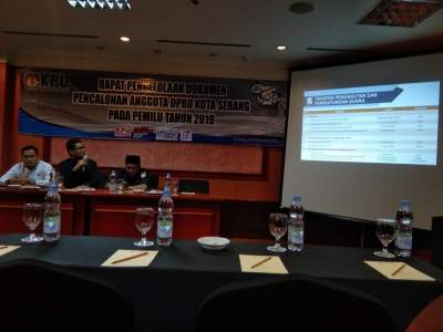 KPU Kota Serang Gelar Rapat Forum Koordinasi