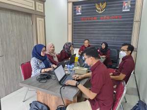 Evaluasi Capaian Kinerja Satuan Kerja Kemenkumham Banten oleh Tim Monitoring dan Evaluasi