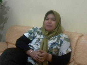 Kasi Sarpras Dinas pendidikan Kabupaten serang Husnawati S.kom