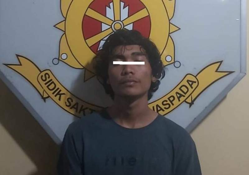 Maling motor asal Simalungun ditangkap.(istimewa).