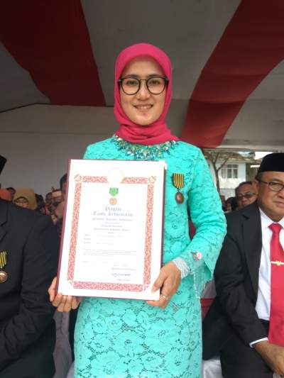 Bupati Lebak Raih Satyalancana Kebaktian Sosial