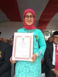 Bupati Lebak Raih Satyalancana Kebaktian Sosial