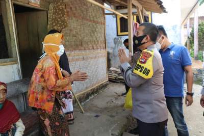 Jelang Hari Kemerdekaan RI ke-75, Polda Banten Gelar Baksos