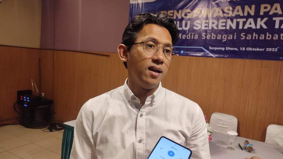 Divisi Humas dan Data Informasi Bawaslu Provinsi Banten, Sam'ani.