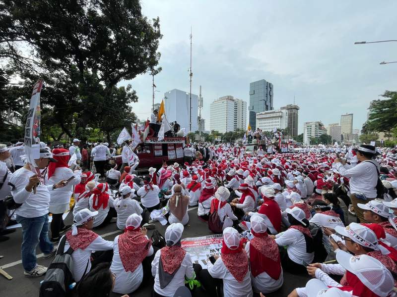 Tolak RUU Kesehatan, Ikatan Dokter Indonesia Banten Gelar Aksi