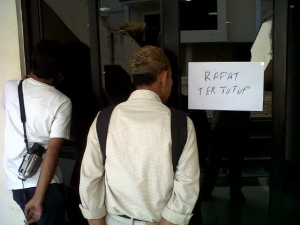 Rapat Internal Pembahasan LKPJ Terakhir Tertutup