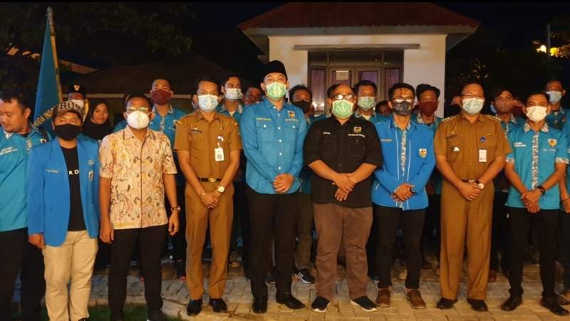 Pelantikan Pengurus DPK KNPI Mekar Baru Periode 2020 - 2023 Berjalan Lancar