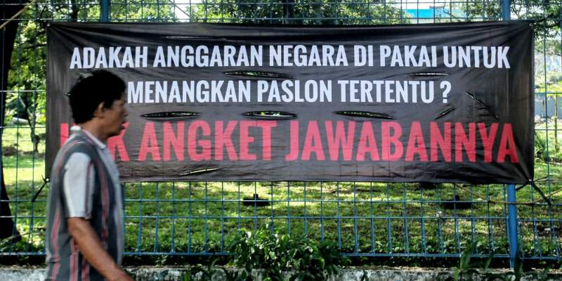 Ramai Usulan Hak Angket, Jokowi Minta Tanya ke DPR